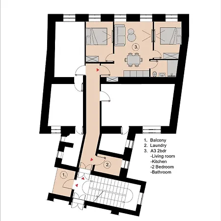 Central Apartments Sarajevo Appartement SJJ